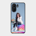 Girl With Flower Glossy Metal Case Cover For Oppo A5X 5G