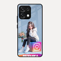 Girl With Flower Glossy Metal Case Cover For Oppo F31 5G
