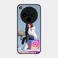 Girl With Flower Glossy Metal Case Cover For Oppo Find X8 5G