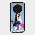Girl With Flower Glossy Metal Case Cover For Realme Narzo 70 Pro 5G