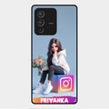 Girl With Flower Glossy Metal Case Cover For Vivo V23 Pro 5G