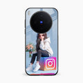Girl With Flower Glossy Metal Case Cover For Vivo X300 5G
