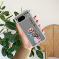 Girl With Hat Customize Transparent Silicon Case For Google Pixel 8 5G