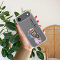 Girl With Hat Customize Anti Yellow Clear Phone Case For iPhone Air