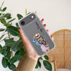 Girl With Hat Customize Anti Yellow Clear Case For iPhone Air