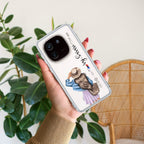 Girl With Hat Customize Anti Yellow Case For iQOO 12 5G