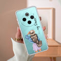 Girl With Hat Customize Anti Yellow Case For iQOO Z10 5G