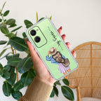 Girl With Hat Customize Anti Yellow Case For Vivo T3 Lite 5G