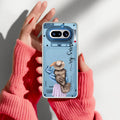Girl With Hat Customize Anti Yellow Case For Nothing Phone 4A 5G