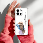 Girl With Hat Customize Anti Yellow Case For OnePlus Nord 6 5G