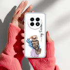Girl With Hat Customize Anti Yelllow Case For Realme 14 Pro Lite 5G