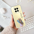 Girl With Hat Customize Anti Yelllow Case For Realme C63 5G