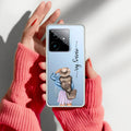 Girl With Hat Customize Anti Yelllow Case For Realme GT 7 5G