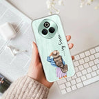 Girl With Hat Customize Anti Yelllow Case For Realme P3 Pro 5G