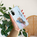 Girl With Hat Customize Transparent Silicon Case For Redmi Note 10 Pro