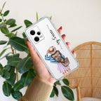 Girl With Hat Customize Transparent Silicon Case For Redmi/Xiaomi