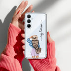 Girl With Hat Customize Anti Yellow Case For Samsung Galaxy A14 5G