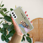 Girl With Hat Customize Anti Yellow Case For Samsung Galaxy S22 5G