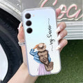 Girl With Hat Customize Anti Yellow Case For Samsung Galaxy S23 Plus 5G