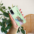 Girl With Hat Customize Anti Yellow Case For Vivo V21e 5G