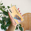 Girl With Hat Customize Anti Yellow Case For Vivo V23 Pro 5G