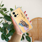 Girl With Hat Customize Anti Yellow Case For Vivo V25
