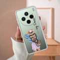 Girl With Hat Customize Anti Yellow Case For Vivo X200 5G