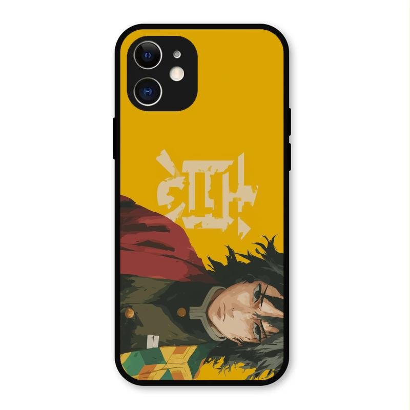 Giyu Chill Glass Case Cover For iPhone 12