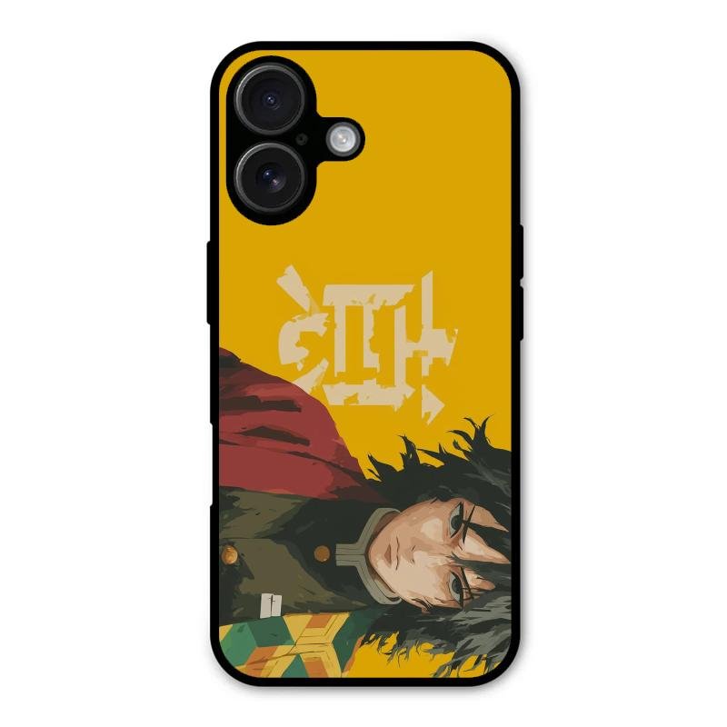 Giyu Chill Glass Case Cover For iPhone 16 Plus