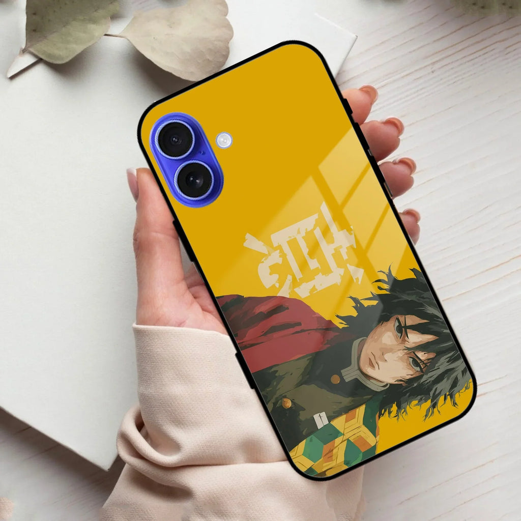 Giyu Chill Glass Case Cover For iPhone - ShopOnCliQ