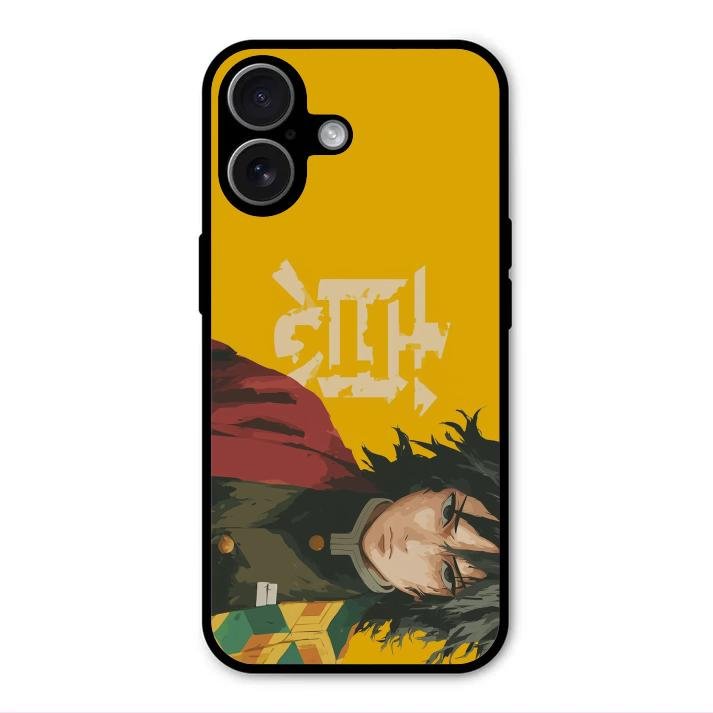 Giyu Chill Glass Case Cover For iPhone 17