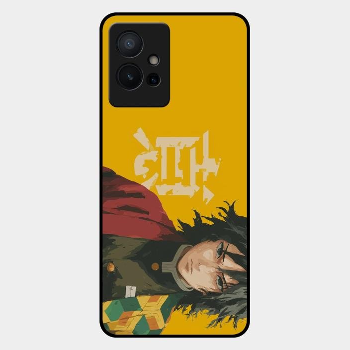 Giyu Chill Glass Case Cover For Iqoo Z6 5G