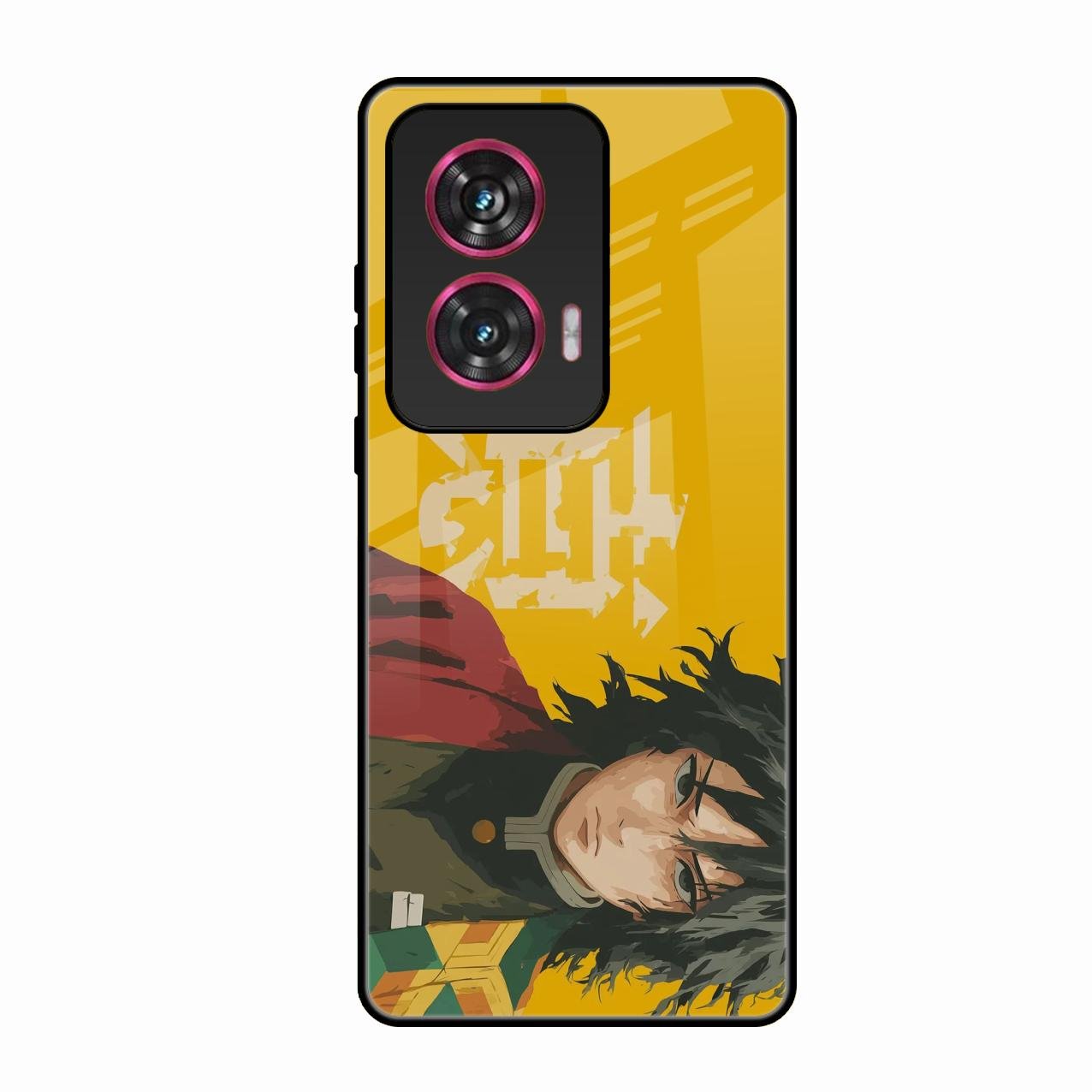 Giyu Chill Glass Case Cover For Motorola Edge 50 Fusion 5G