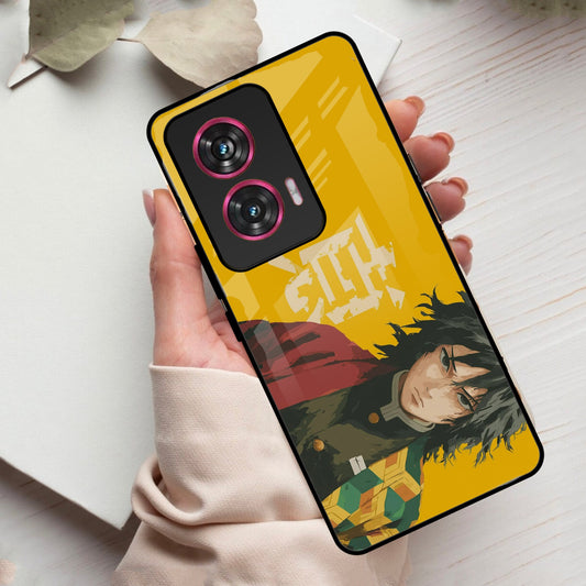 Giyu Chill Glass Case Cover For Motorola