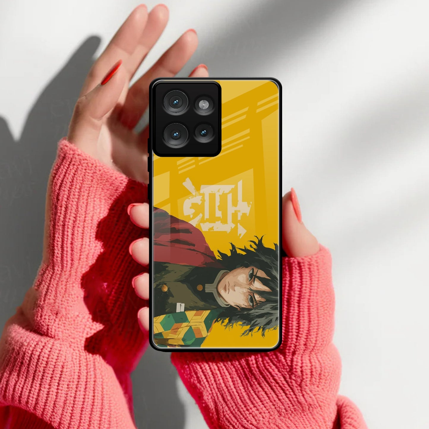 Giyu Chill Glass Case Cover For Motorola