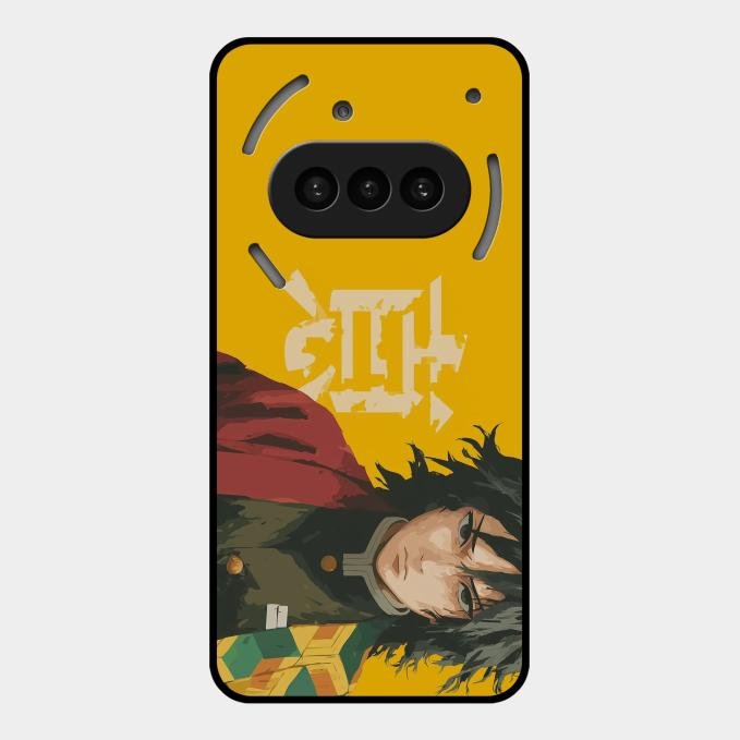 Giyu Chill Glass Case Cover For Nothing Phone 3A 5G