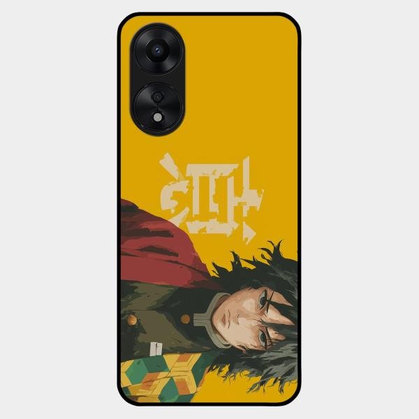 Giyu Chill Glass Case Cover For Oppo A78 5G