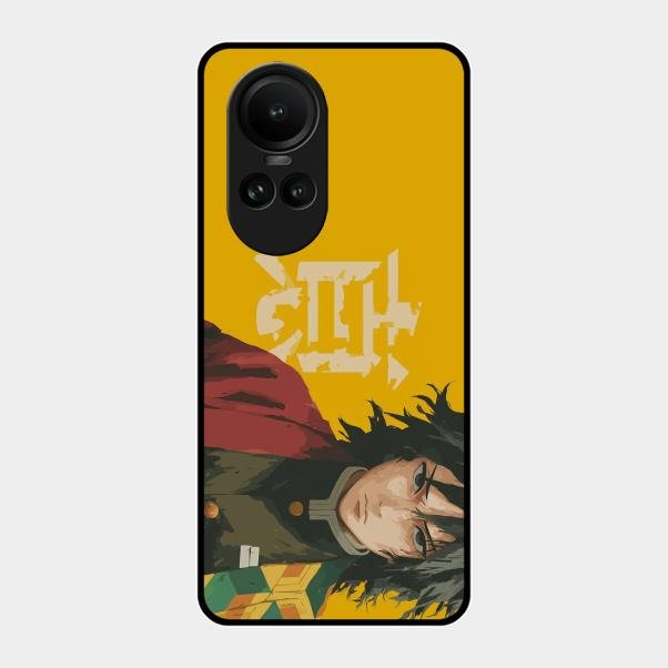 Giyu Chill Glass Case Cover For Oppo Reno 10 5G
