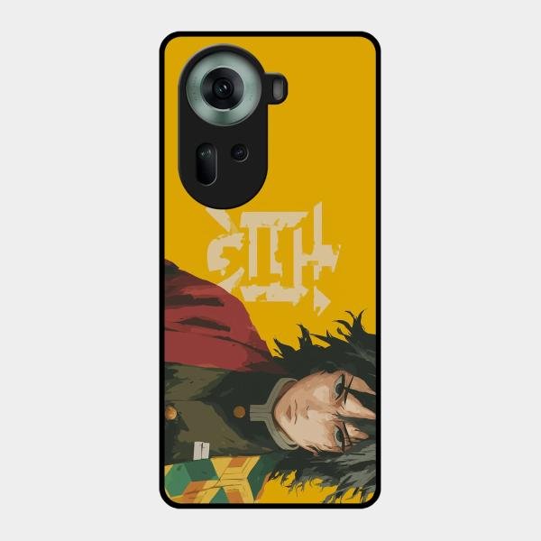 Giyu Chill Glass Case Cover For Oppo Reno 11 5G