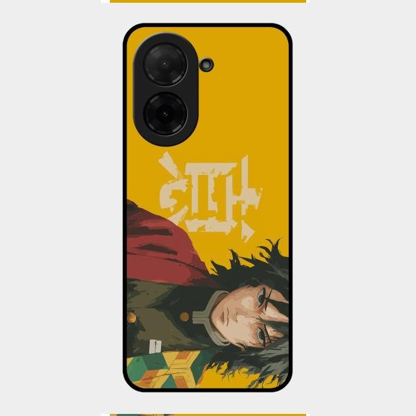 Giyu Chill Glass Case Cover For Poco C71