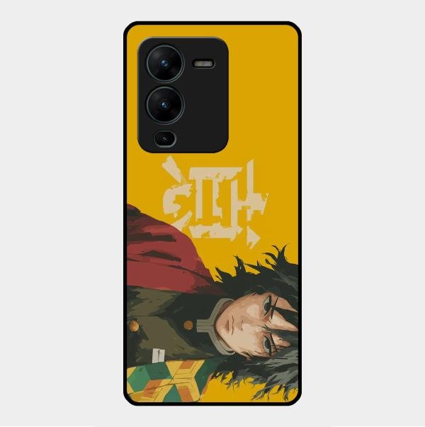 Giyu Chill Glass Case Cover For Vivo V25 Pro 5G