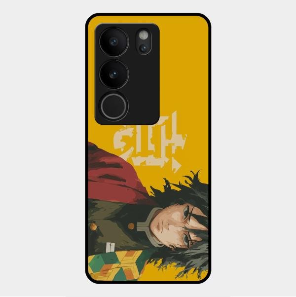 Giyu Chill Glass Case Cover For Vivo V29 Pro 5G