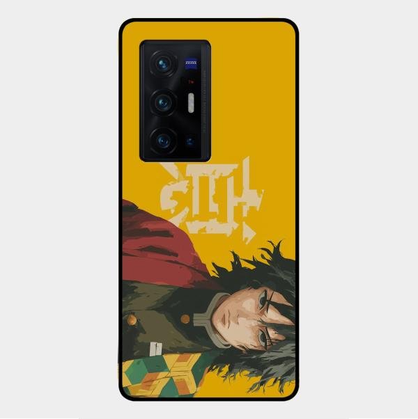 Giyu Chill Glass Case Cover For Vivo X70 Pro Plus 5G