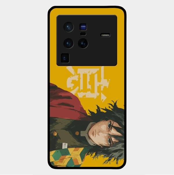 Giyu Chill Glass Case Cover For Vivo X80 Pro 5G