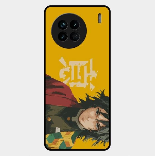 Giyu Chill Glass Case Cover For Vivo X90 5G