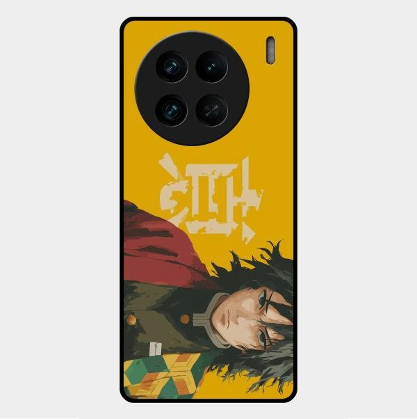 Giyu Chill Glass Case Cover For Vivo X90 Pro 5G