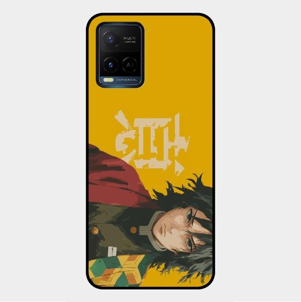 Giyu Chill Glass Case Cover For Vivo Y21A