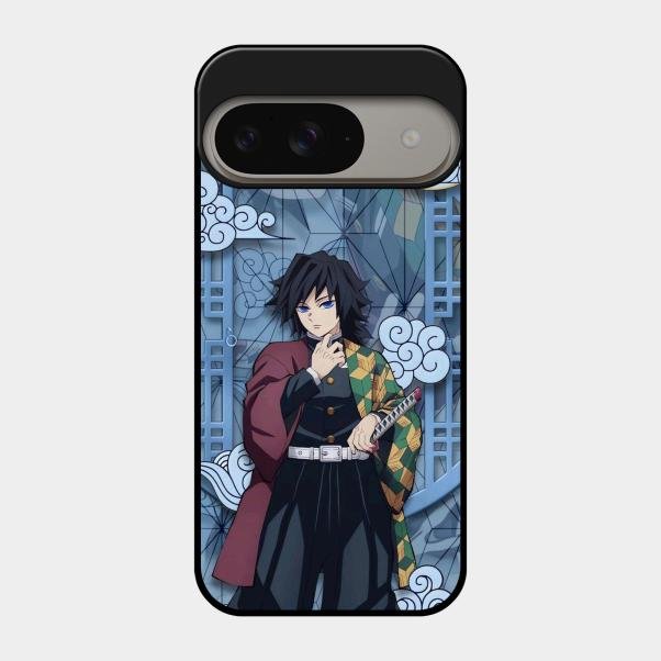 Giyu Tomioka Glass Case Cover For Google Pixel 9 5G