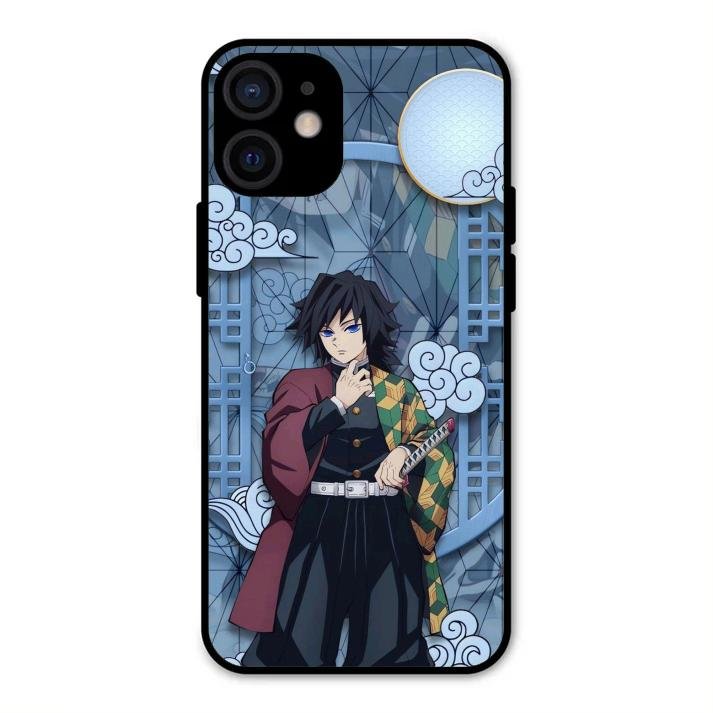 Giyu Tomioka Glass Case Cover For iPhone 12 mini