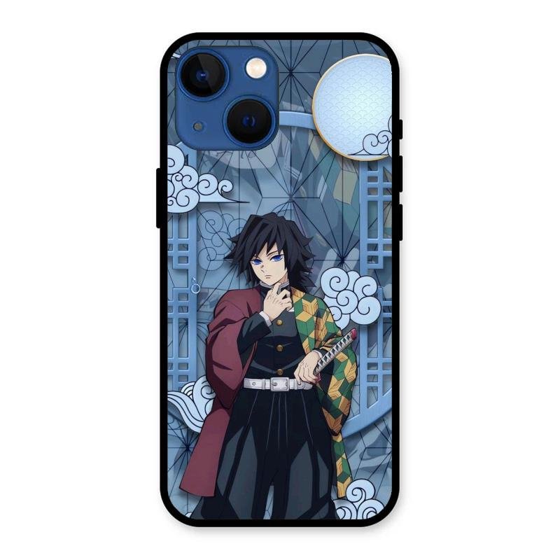 Giyu Tomioka Glass Case Cover For iPhone 13 mini